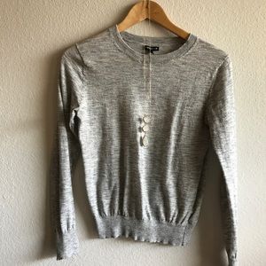 Grey Crew Neck Sweater